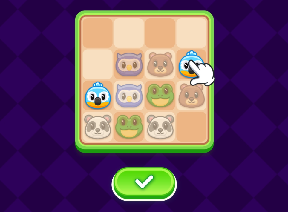 Matching tiles in Onet World